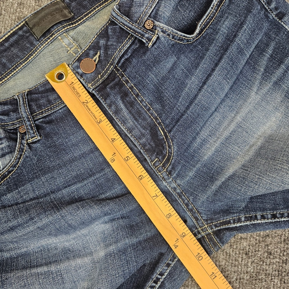Buckle Black Fit No. 76 Bootcut Jeans Women's 27 Mid Rise Dark Wash Stretch READ - Picture 4 of 9